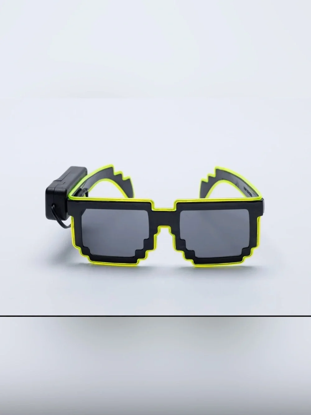 Brand New, Glasses Neon Party Mode DJ Glowing Light Wireless Light Up, Green
